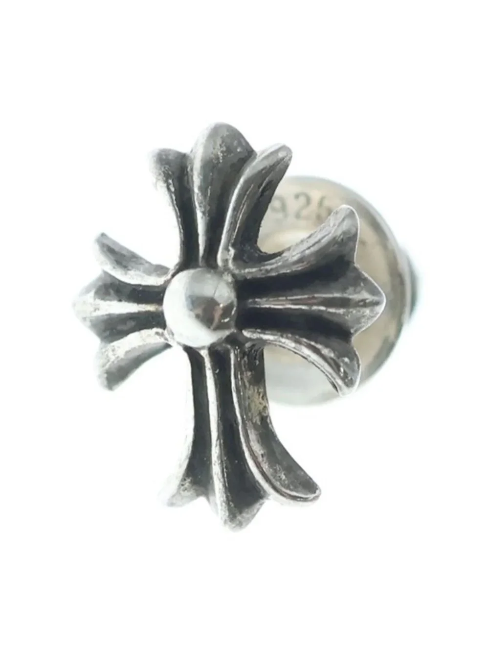 Chrome Hearts No2 CH Pls CH Plus Studearrings Silver Earring